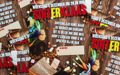Sinterklaas komt naar de Koerier